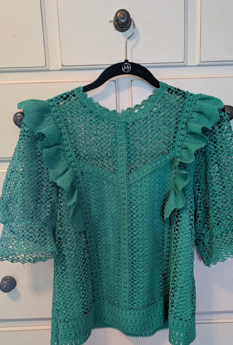 Lace Blouse By Ultra Pink. Size L